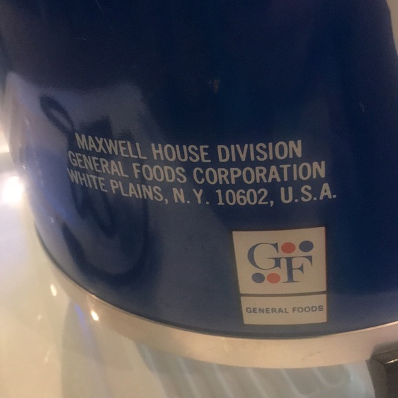 Vintage Maxwell House West Bend Coffee Pot Brewer Perculator Decor Item - Picture 3 of 16